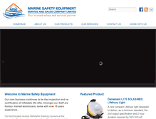 Tablet Screenshot of marinesafetytrinidad.com